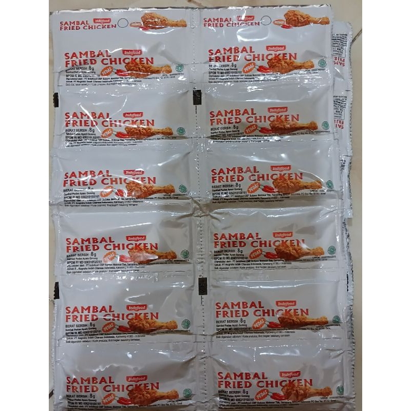 

Saus Fried Chicken Indofood 8g 24pcs