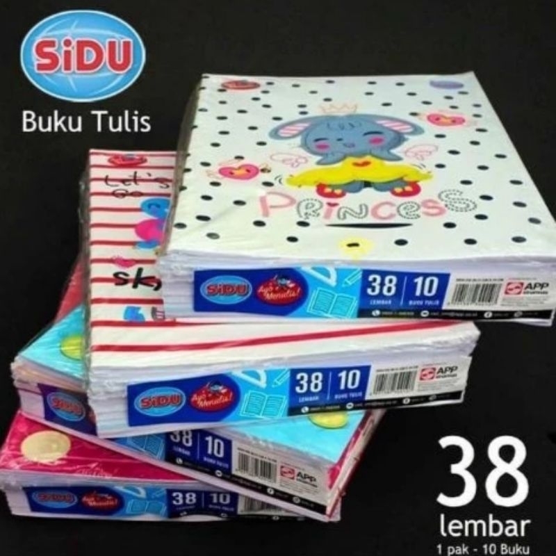 

1 Pack isi 10 BUKU SIDU 38 Lembar