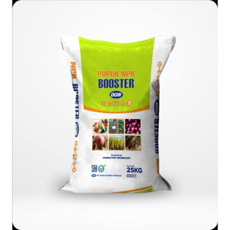 Pupuk NPK Booster DGW 12-6-22-3+TE 25Kg DGW