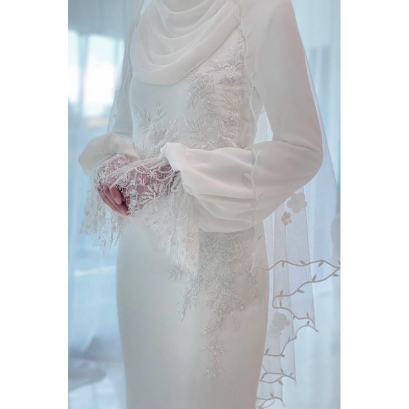 Baju akad melayu baju akad pengantin muslimah baju akad malaysia