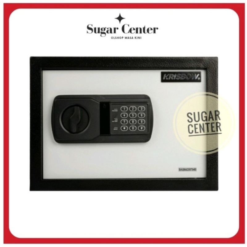 Brankas Krisbow/Brankas Besi Krisbow/Kotak Penyimpanan/Safe Deposit Box Ukuran Besar/Steel Safe Kris
