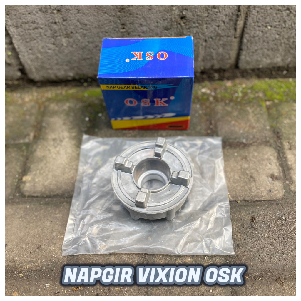 NAPGIR VIXION OSK || DUDUKAN GIR BELAKANG MOTOR VIXION MEREK OSK