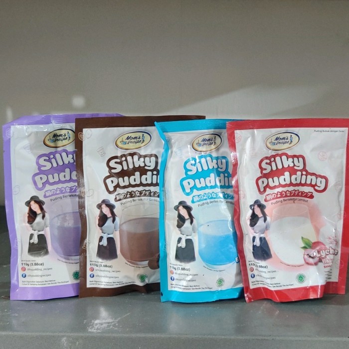 

SILKY PUDDING Forisa Mom's Recipe Pouch 110 gr PUYO Puding Susu Smooth