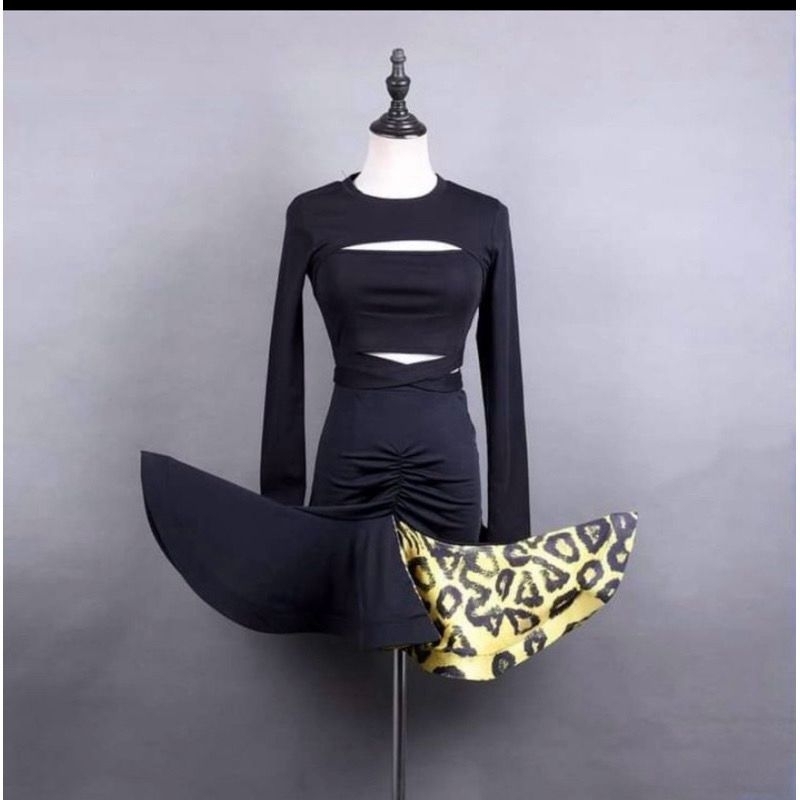 Rok Dansa Belly Damce Line Dance Wanita Fashion Kembang RDKV-190