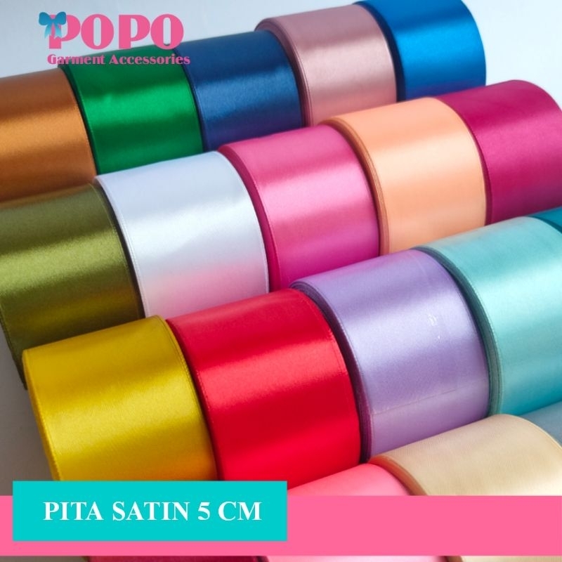

PITA SATIN 2INCH / 5CM ( ISI:20YARD / 25YARD )