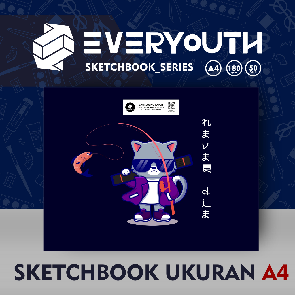 

Sketchbook A3 150gsm Everyouth - Kertas Buku Gambar & Sketsa Everyouth