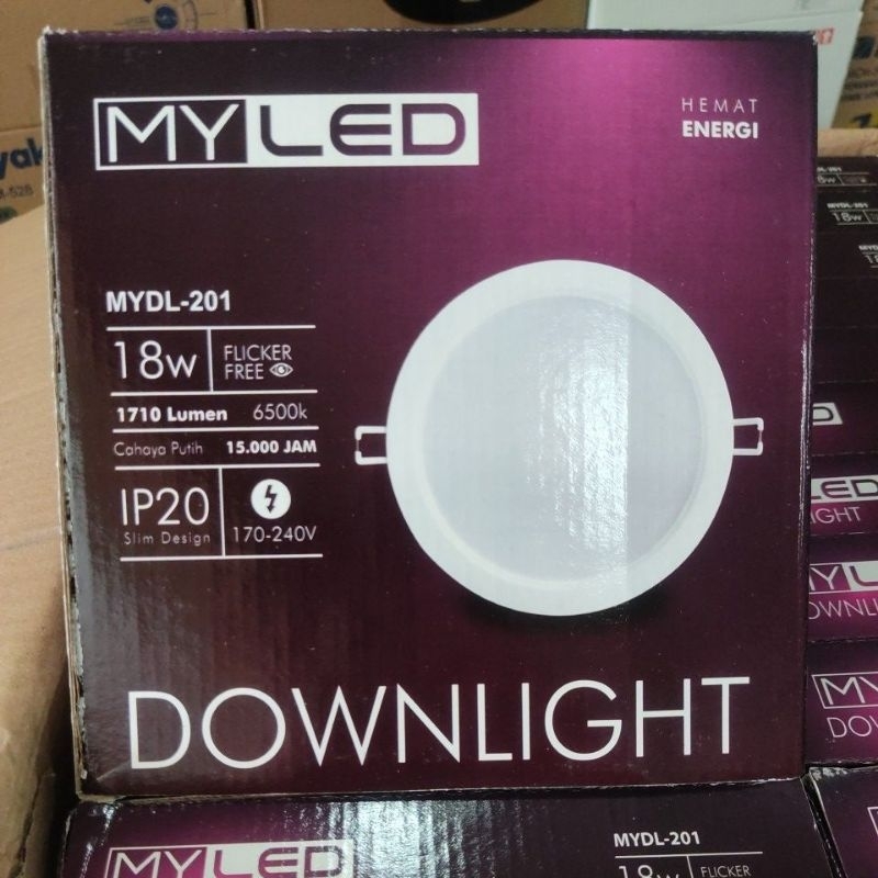 MYLED DOWNLIGHT 18 WATT/ SUNSAFE DOWNLIGHT 18 WATT