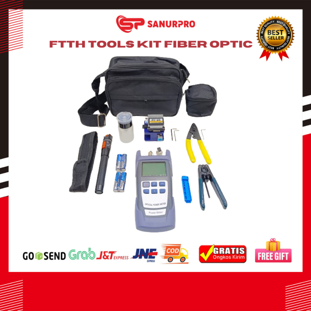 FTTH Tools Kit Fiber Optic Tools Kit FTTH Fiber Optic FTTH Fiber Optic Tools Kit