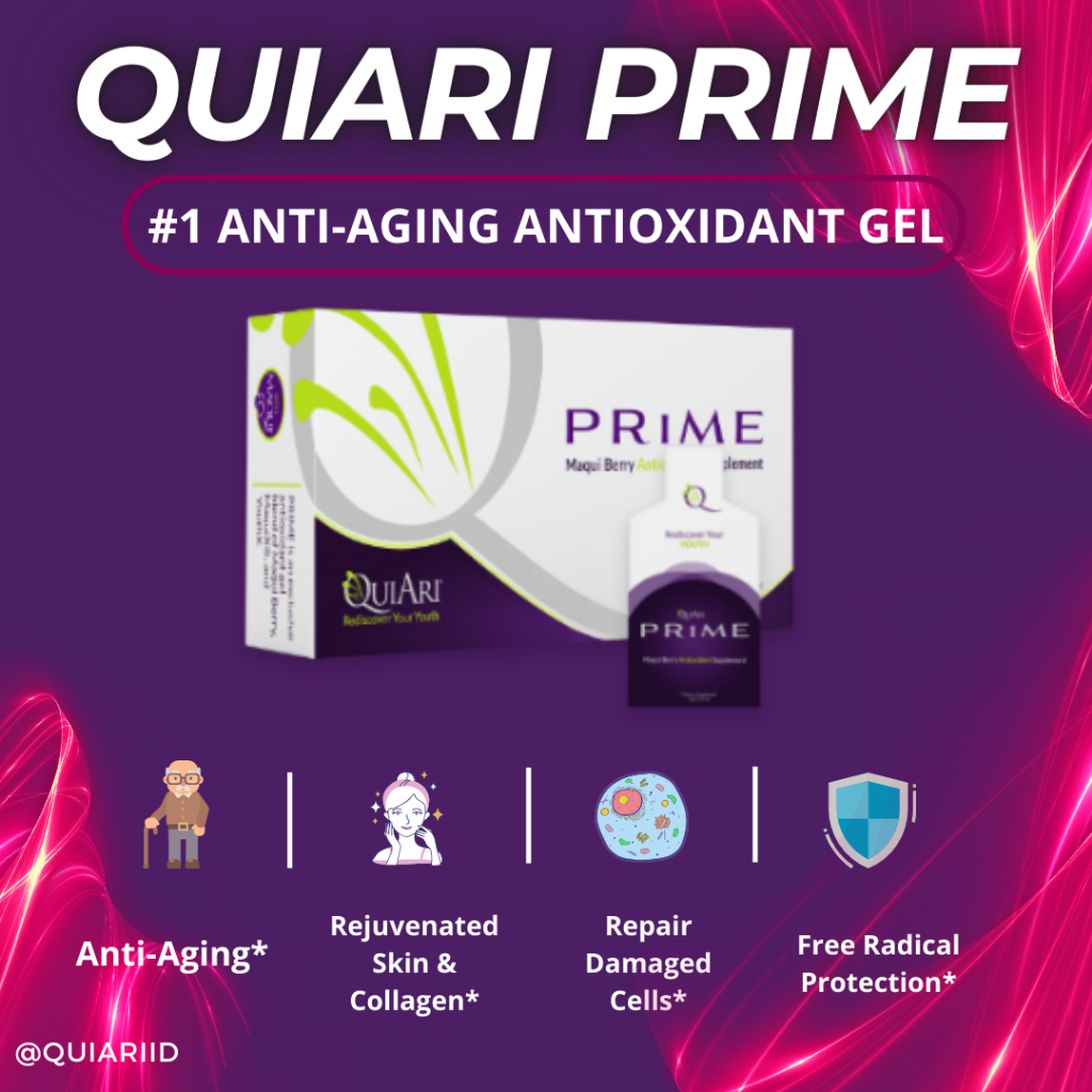 QUIARI Prime Gel Antioxidant Antiaging Kecantikan