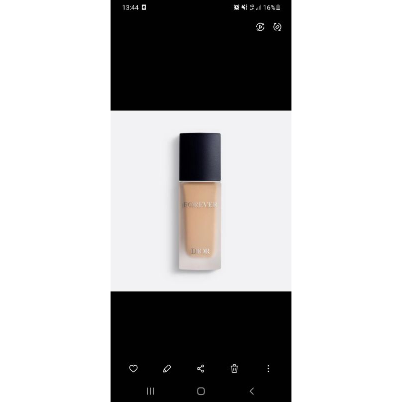 Foundation Dior Shade 002