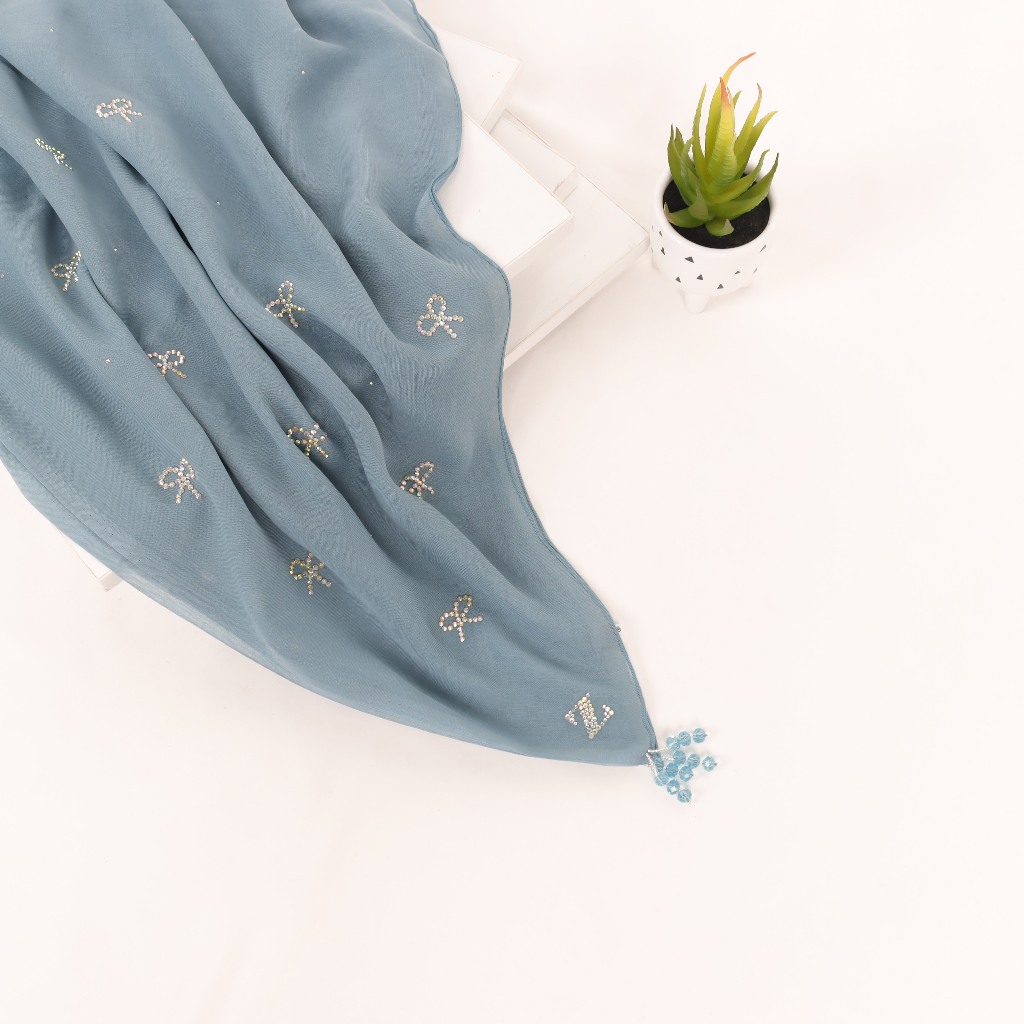 Ria Scarf - The Signature Miranda Series Paris Japan Scarf Crystal Puspita Premium