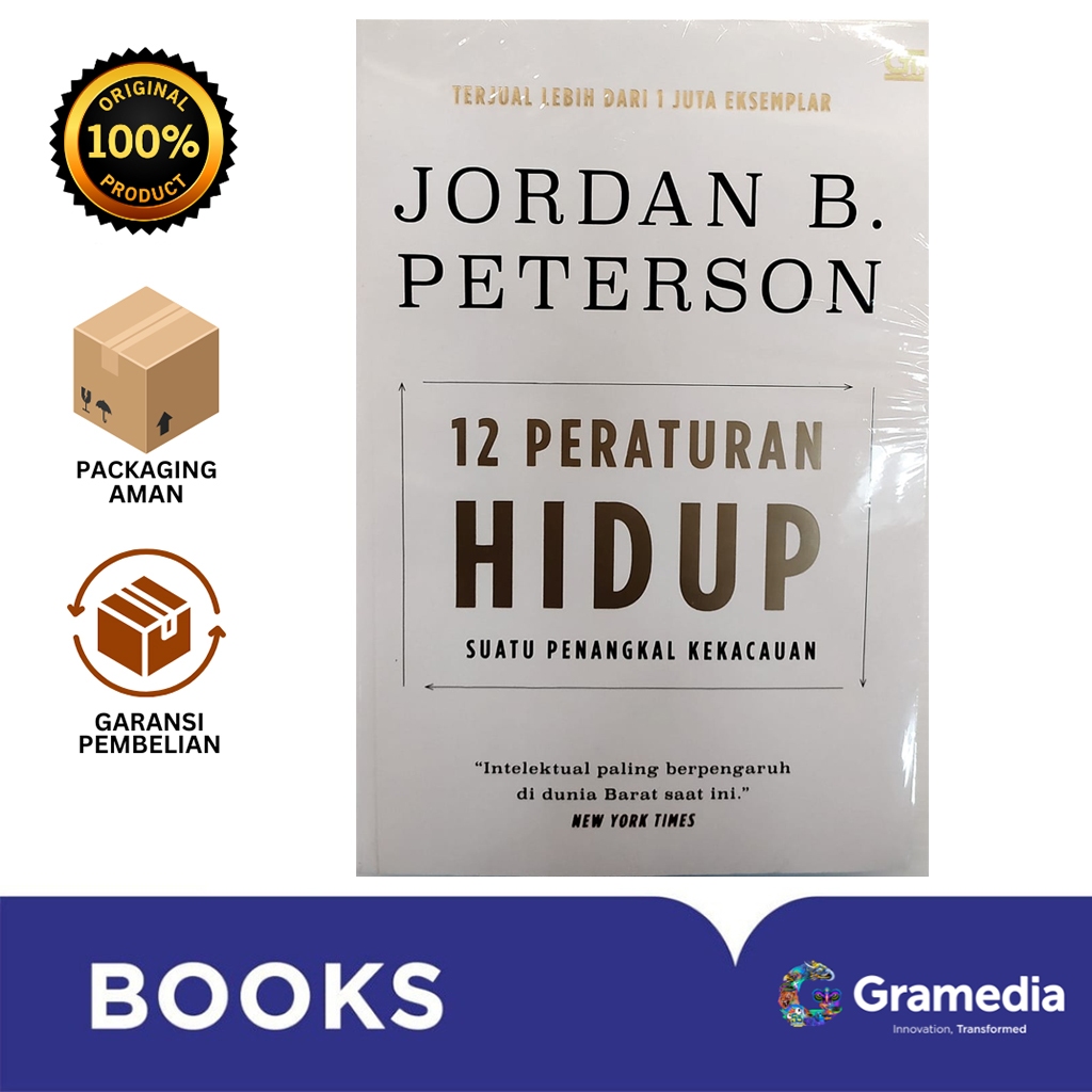 Gramedia Bali - 12 PERATURAN HIDUP: SUATU PENANGKAL KEKACAUAN