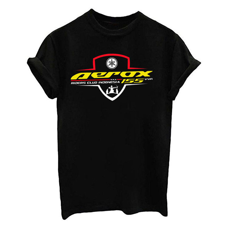 Kaos Komunitas Yamaha Aerox Tshirt Bahan 100% Cotton Casual T-SHIRT