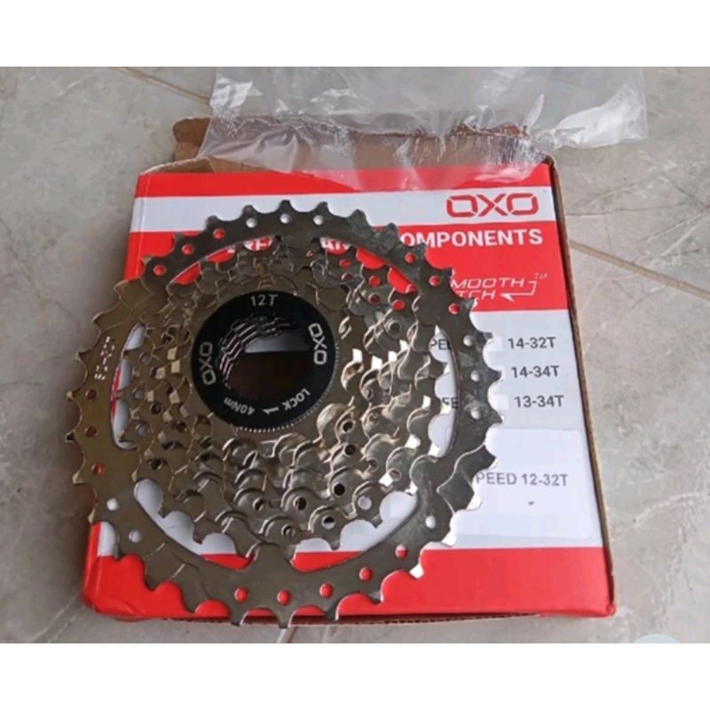 Freewheel Sprocket 7 Speed Cassete Megarange Gir Belakang Sepeda 7S Slop