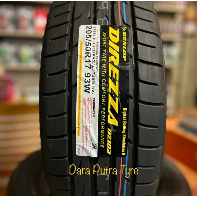 Ban 205/50 R17 93W Dunlop Direzza 102 Ban Mobil 205 50 17