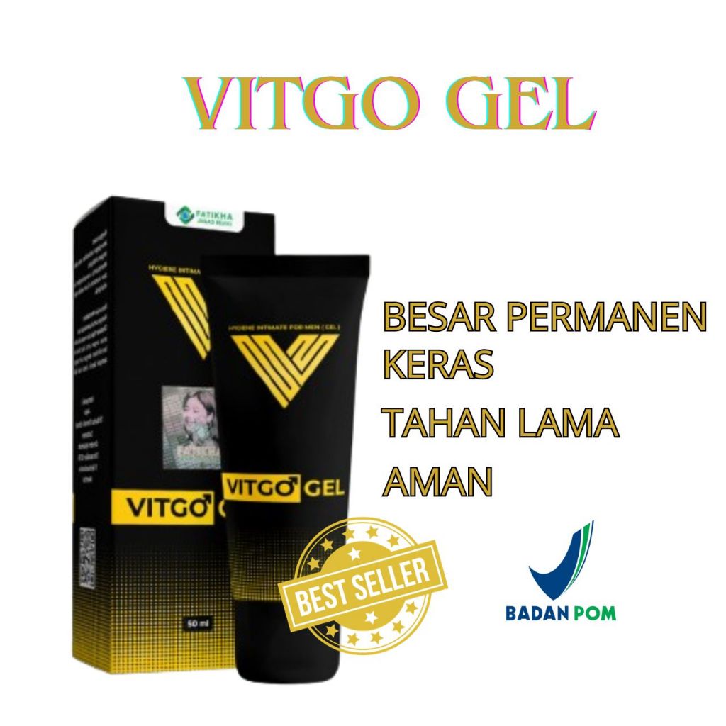 Vitgo Gel Herbal Pembesar Mr P BPOM Original Mengobati ejakulasi dini
