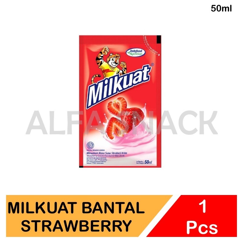 

Susu Milkuat Kemasan Bantal 50 ml / Rasa Strawberry - Coklat