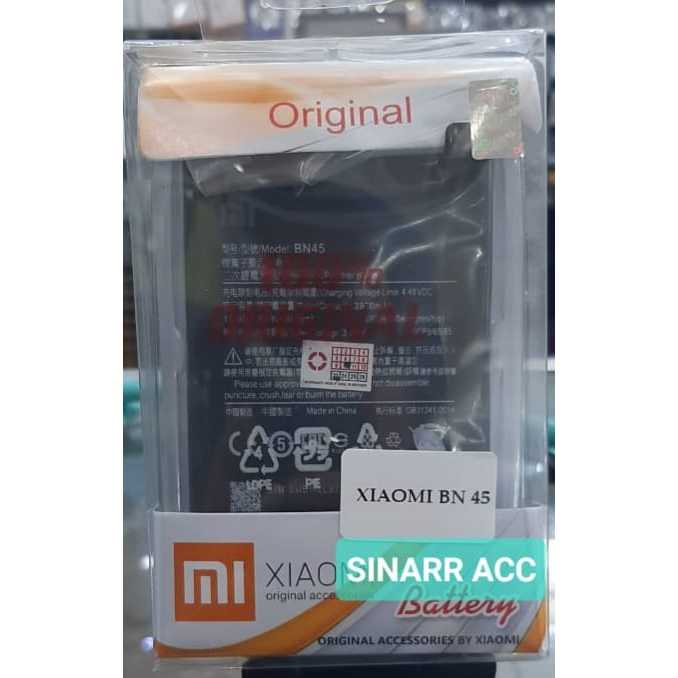 BATRE BATERAI XIAOMI REDMI NOTE 5 PRO / BN 45 ORI 100%