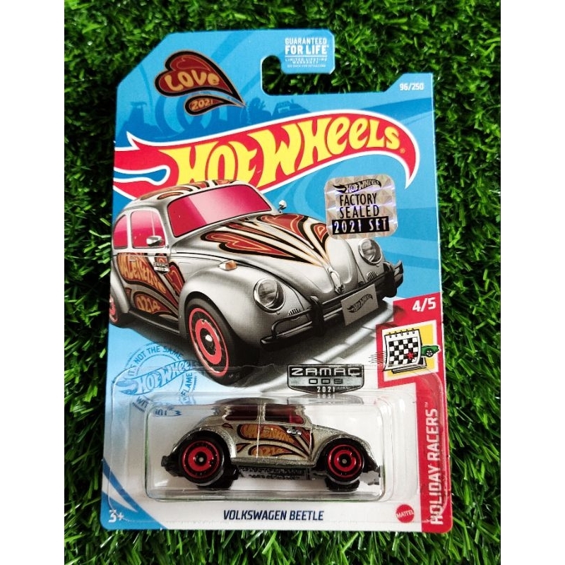 HOT WHEELS FS VOLKSWAGEN BEETLE ZAMAC FACTORY SEALED 2021 FREE PROTECTOR