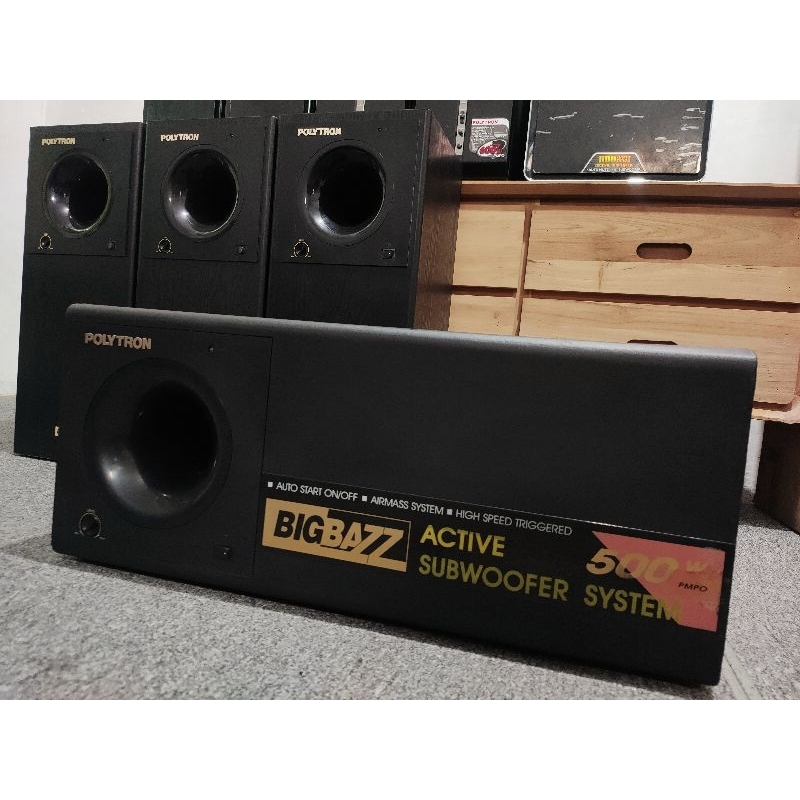 Subwoofer Polytron PSW 500w Rebah