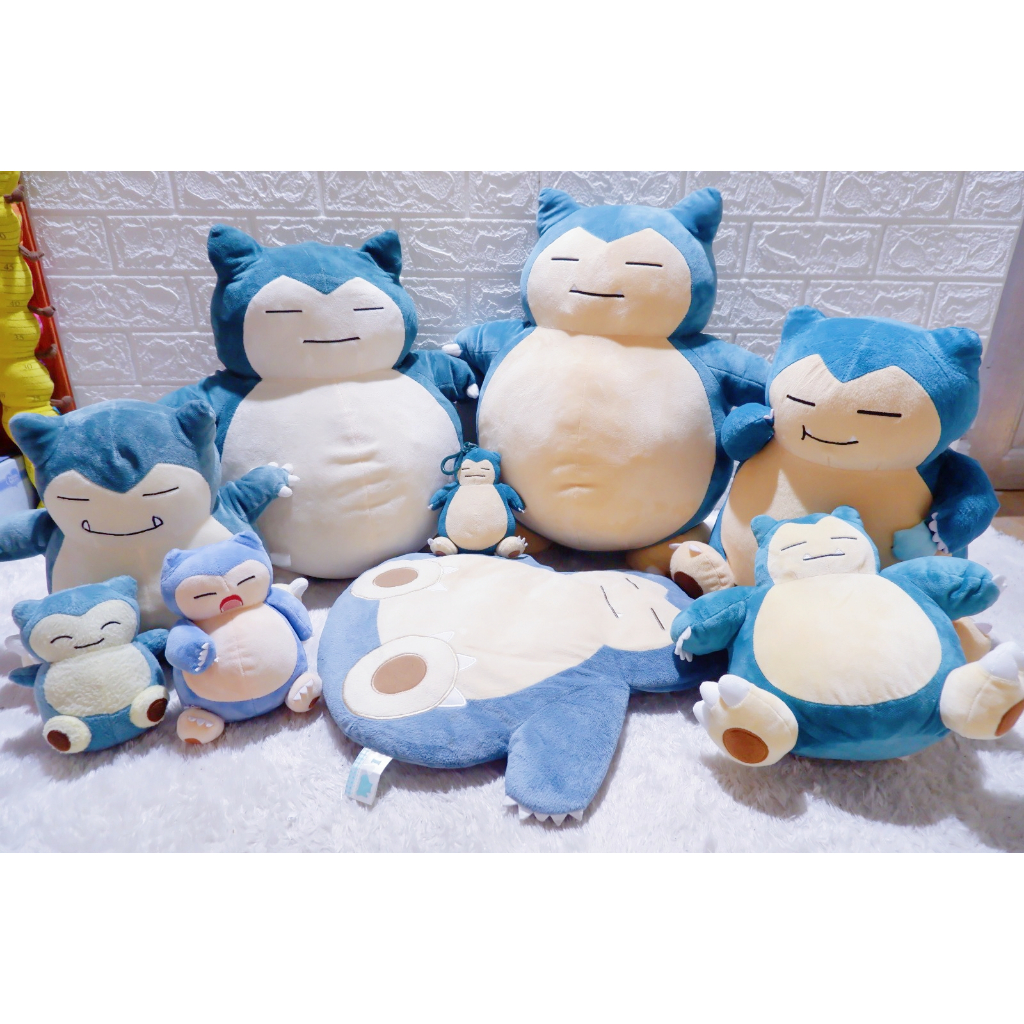 Boneka Pokemon Snorlax Gendut Jumbo Ori