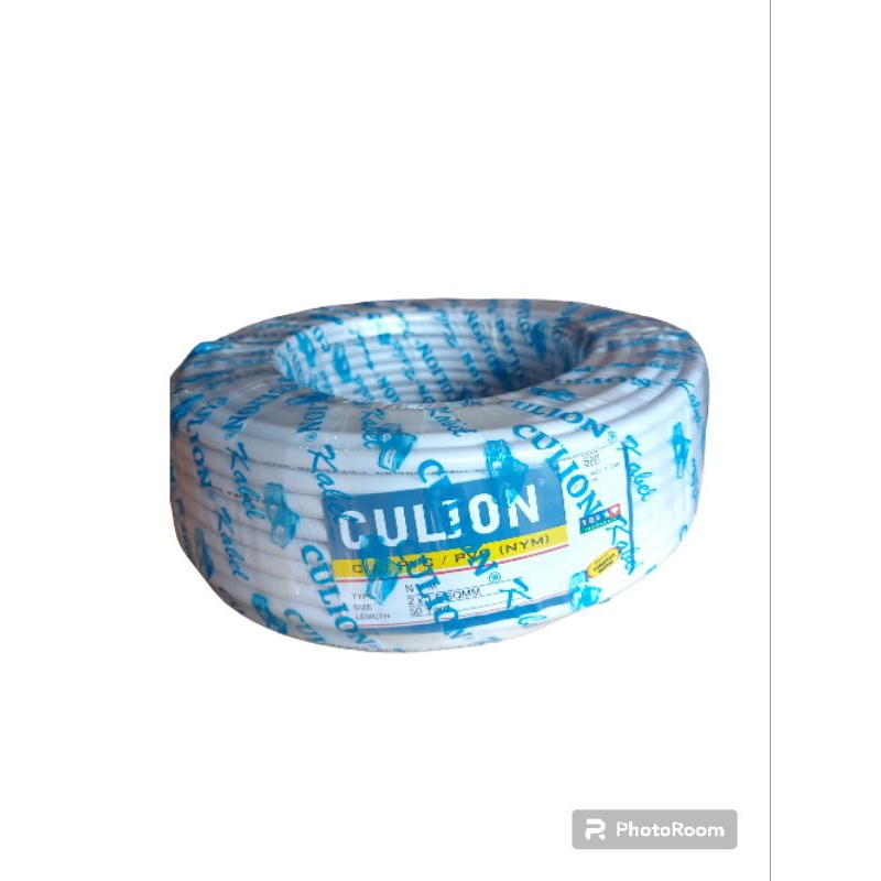 Kabel Listrik Kawat Tembaga CULION NYM 2 x 1,5 mm Culion 50 Meter
