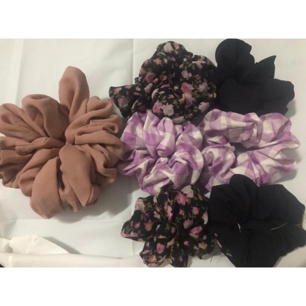Scrunchie/Ikatrambut korea/ Cepol Jilbab Besar by C&N Collection