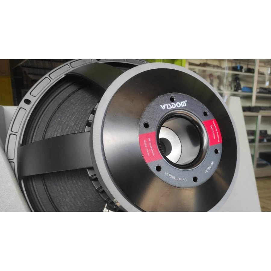 Speaker 18 inch komponen Wisdom D18C / D 18C / D 18 C ORIGINAL