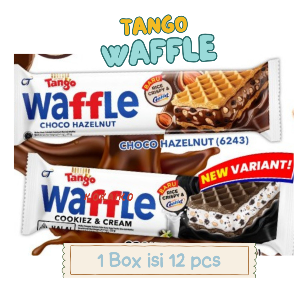 

Tango Waffle 1 Box isi 12 pcs @25gr