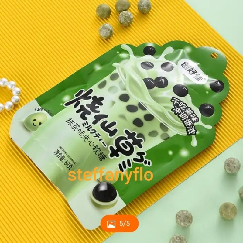 

Matcha Candy permen Import Boba Candy Greentea Matcha 68 gram