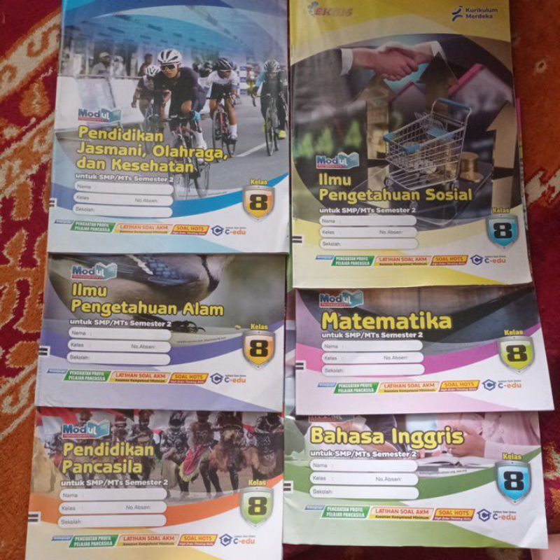 LKS SMP EKSIS. KELAS 8 KURMER SEMESTER GENAP 2023-2024 -CITRA PUSTAKA