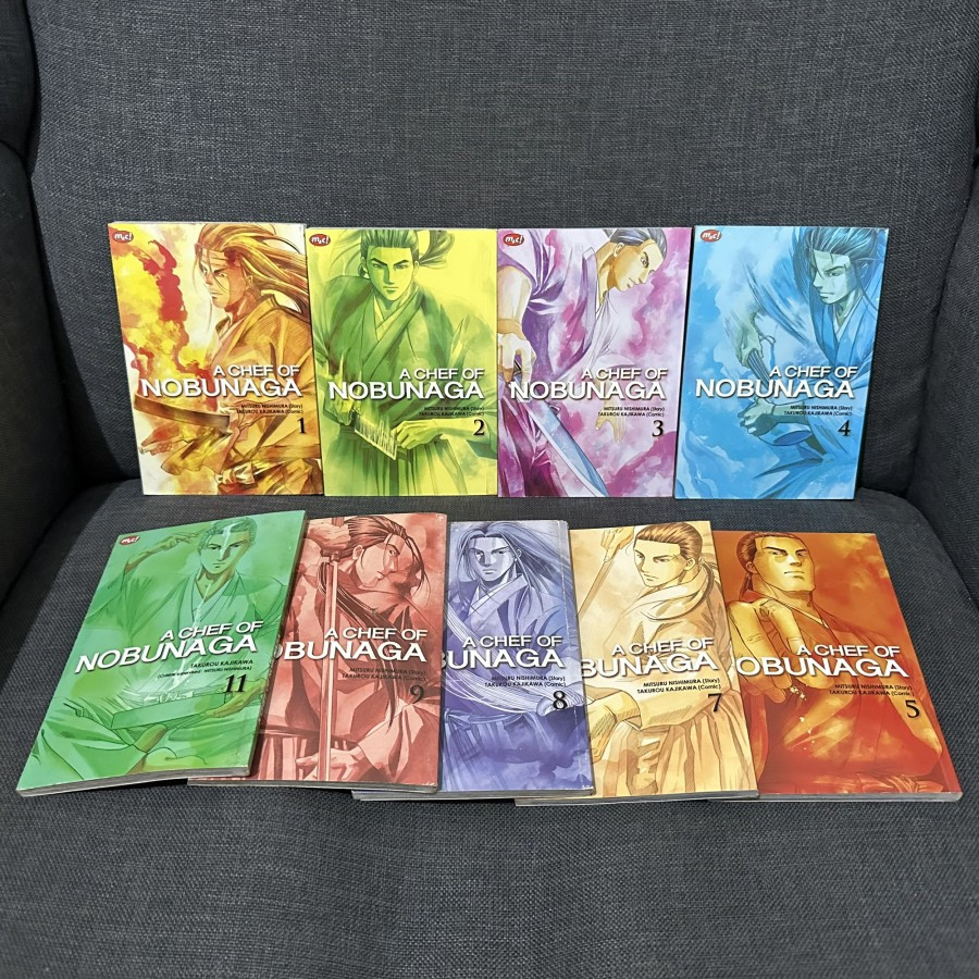 Komik A Chef of Nobunaga 1-11 (9 buku)