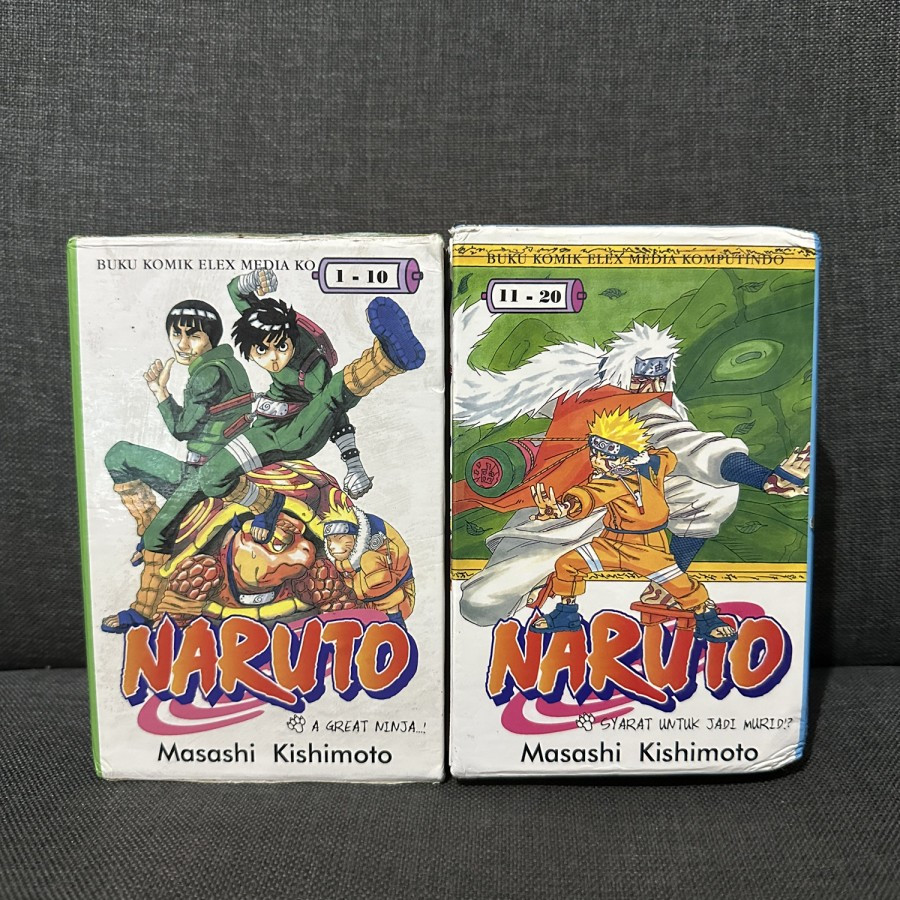 Komik Naruto 1-20 Boxset (Masashi Kishimoto)