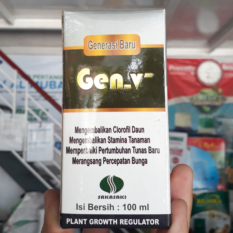 ZPT Gen V, Vitamin Tanaman, Anti Rontok, Anti Virus, Perangsang Bunga