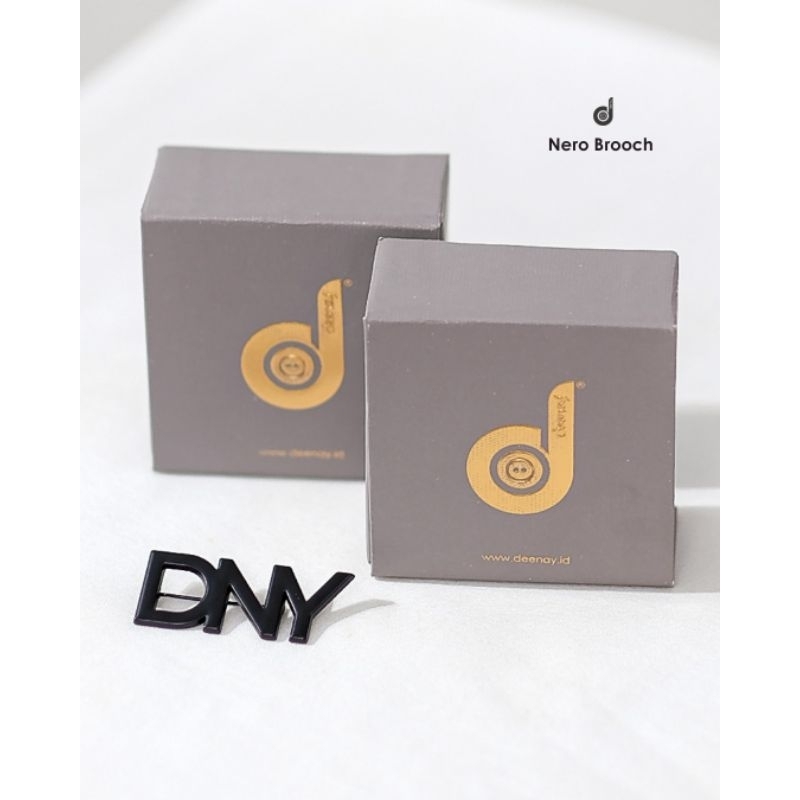 Brooch Deenay Nero Black