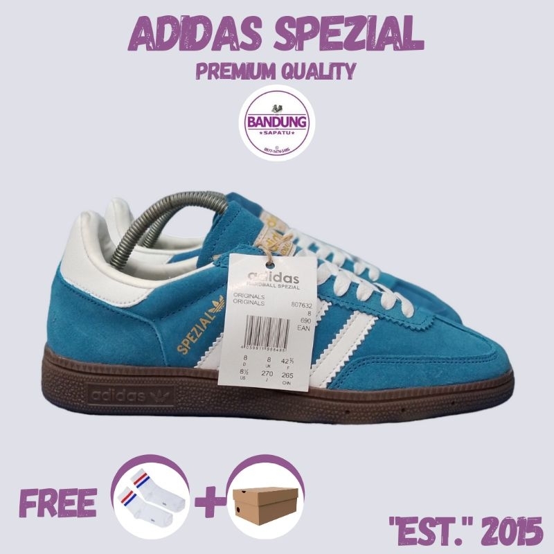 Sepatu Casual Adidas Spezial Handball Size 40 sd 44 | Sepatu Adidas Casual Garis Tiga Pria Terlaris 