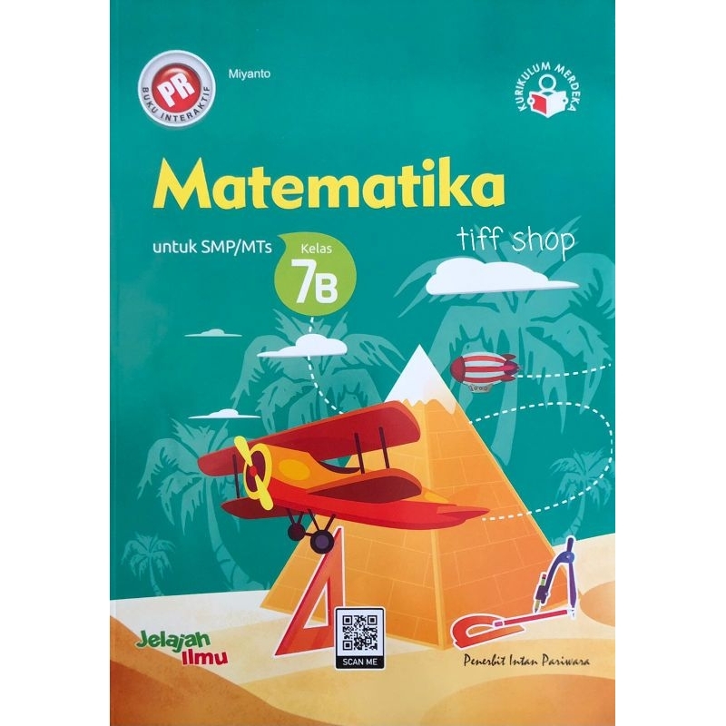 Buku PR/LKS matematika kelas 7 semester 2, 7b (Kurikulum Merdeka). Intan Pariwara.