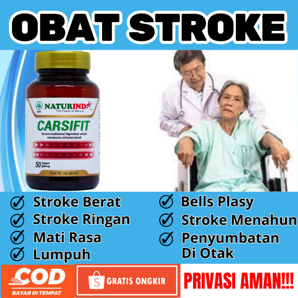 Obat Stroke Paling Ampuh Herbal Struk Bells Palsy