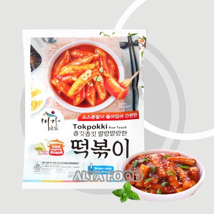 

Tokpokki Tteokbokki 1 kg Tokpoki Topokki Korea Rice