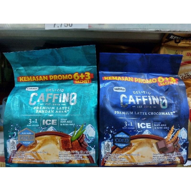 

KZ - caffino premium latte pandan aren & chocomalt 6x27g