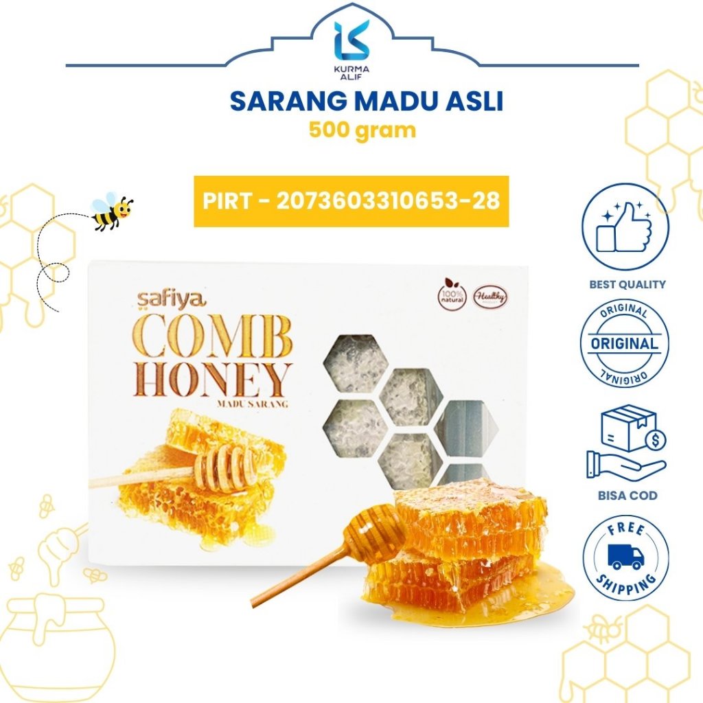 

Madu Sarang 500 grams Murni Asli Original Premium Mellifera