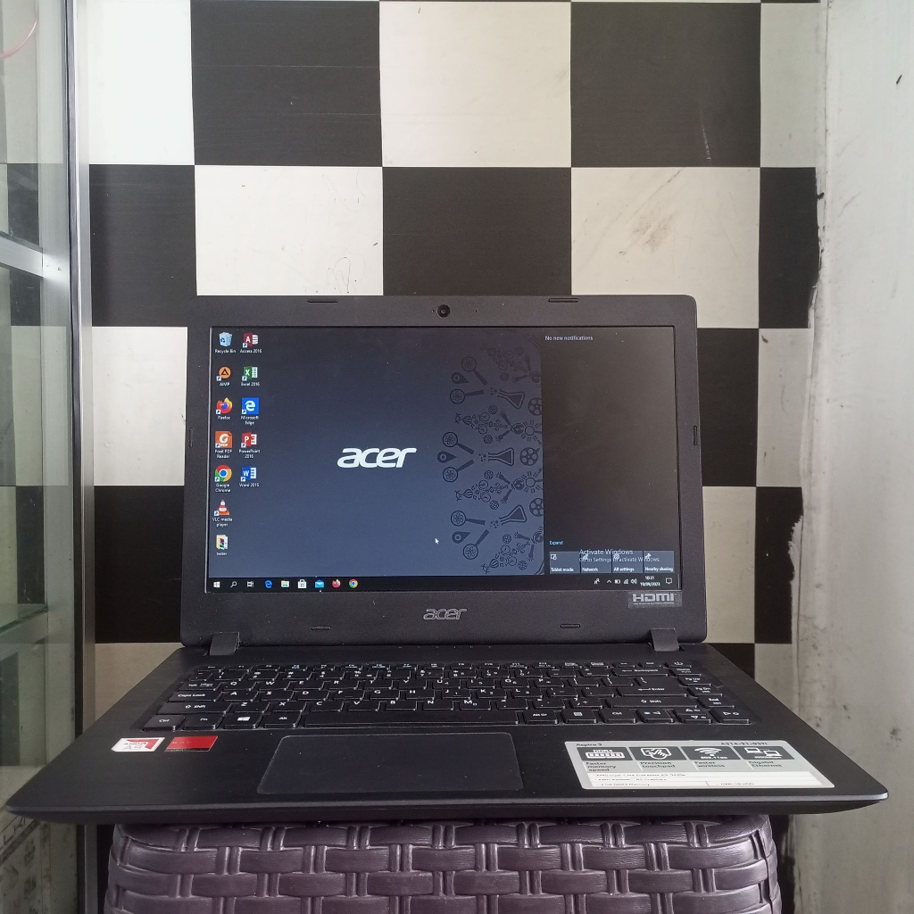 Laptop ACER Aspire 3 A314 AMD A9 RAM 4 HDD 1TB MULUS