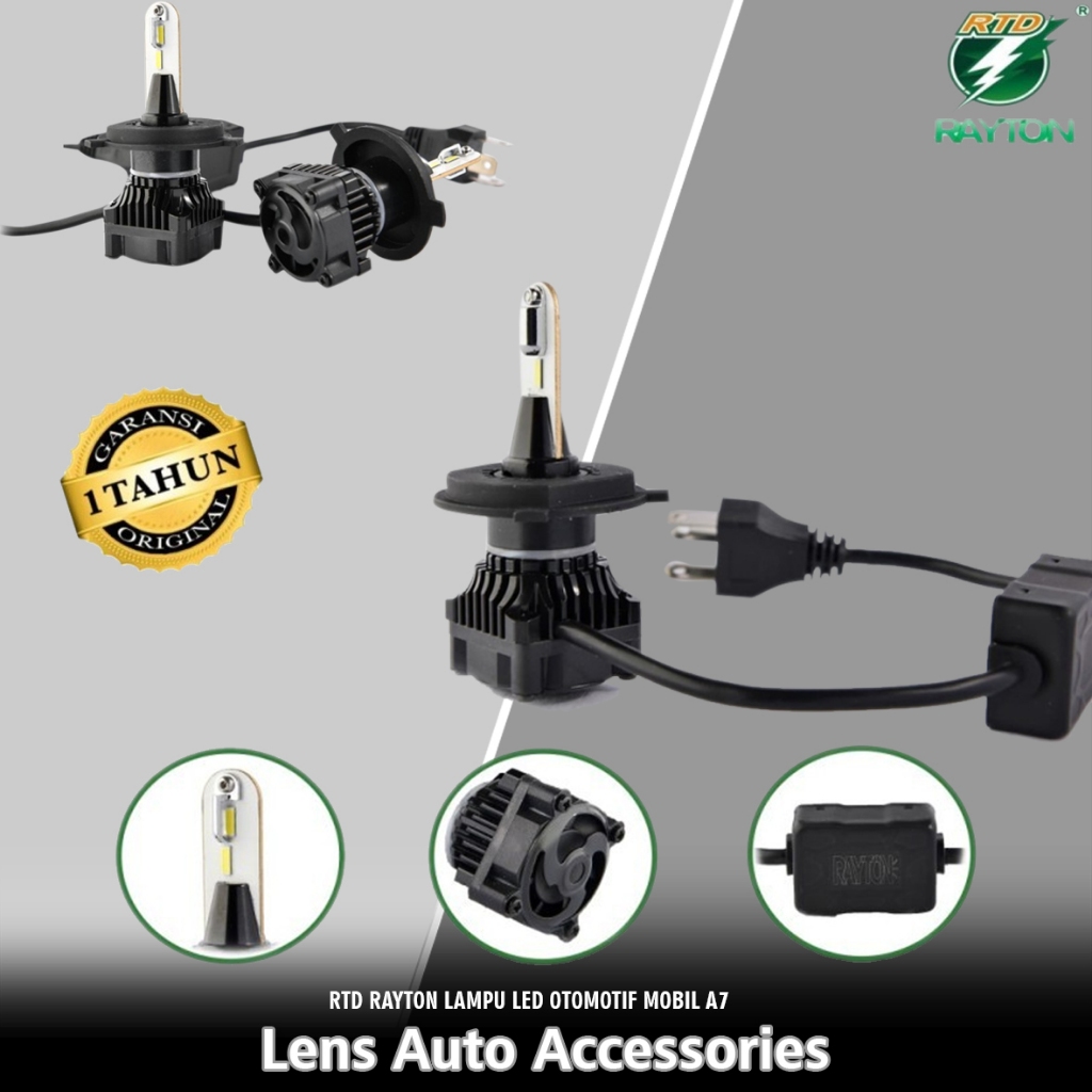 LAMPU LED MOBIL RTD RAYTON A7 ORIGINAL