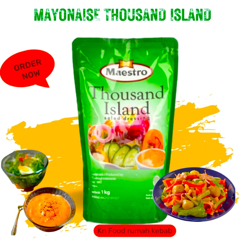 

Mayonese Thousand Island 1kg / Mayonaise Thousand 1kg