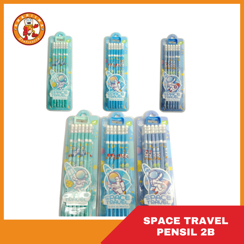 

PENSIL KAYU KARAKTER 2B / 12PCS SPACE TRAVEL ZY-3251[5038181]