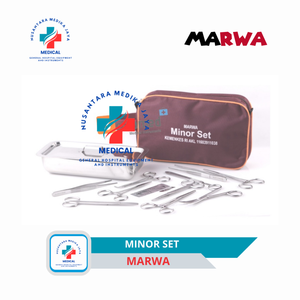 MARWA Minor Set AKL / Instrumen Set Bedah Minor