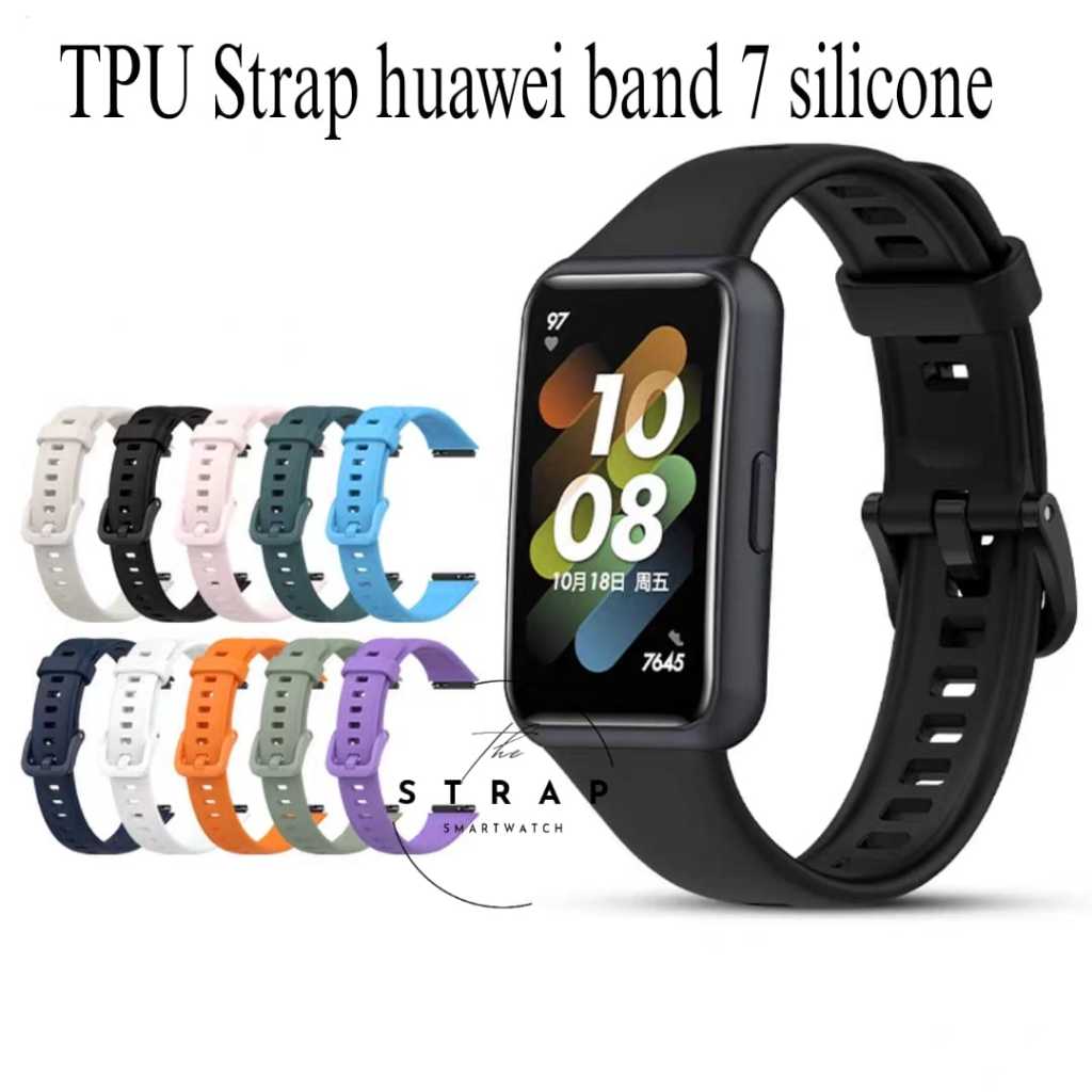 Strap Huawei Band 7 Tali Pengganti Huawei Band 7 Silicone