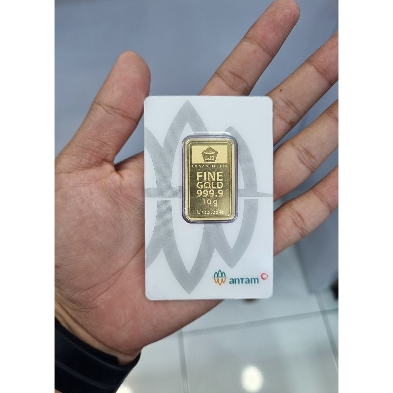 Logam Mulia Emas Pres 10 Gram