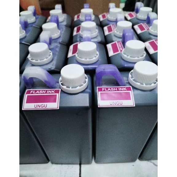 

ART F47Y tinta stampel flashwarna ungu