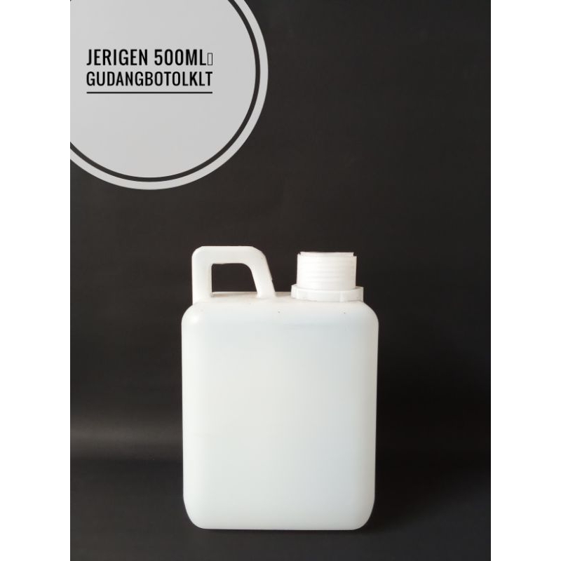 jerigen + segel 500ml | jerigen serbaguna | jerigen tebal madu